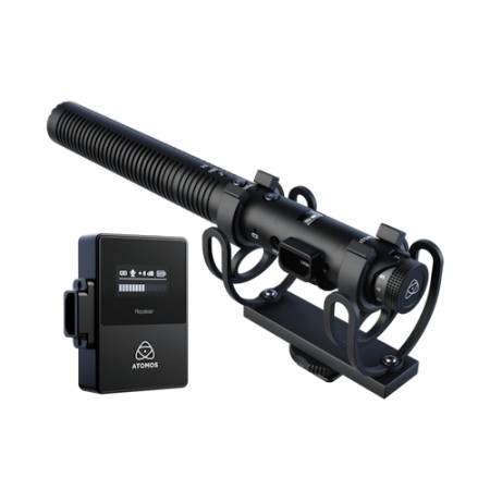ATOMOS ATOMSSMC01 StudioSonic Shotgun Mic - superkardioidalny mikrofon przewodowy typu shotgun, funkcja pracy bezprzewod